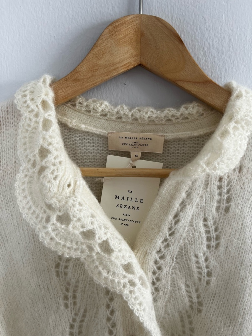 Sézane Angie Sweater in Ecru - Picture 4 of 5
